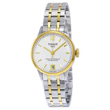 Tissot Chemin Des Tourelles Powermatic 80 Lady Silver Dial Two Tone Steel Strap Watch For Women - T099.207.22.037.00 Authentic Buy Shop Now