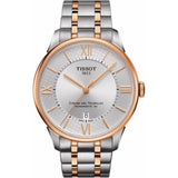 Tissot Chemin des Tourelles Powermatic 80 Helvetic Pride Silver Dial Two Tone Steel Strap Watch for Men - T099.407.22.038.01 Authentic Buy Shop Now