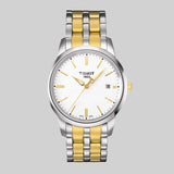Tissot T Classic Dream White Dial Two Tone Steel Strap Watch for Men - T033.410.22.011.01 Authentic Buy Shop Now