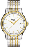 Tissot T Classic Carson Quartz White Dial Two Tone Steel Strap Watch for Men - T085.410.22.011.00 Authentic Buy Shop Now