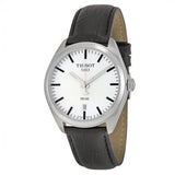 Tissot T Classic PR 100 White Dial Black Leather Strap Watch for Men - T101.410.16.031.00 Authentic Buy Shop Now