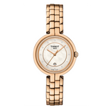Tissot T Lady Flamingo Mother of Pearl Dial Rose Gold Steel Strap Watch For Women - T094.210.33.116.02 Authentic Buy Shop Now