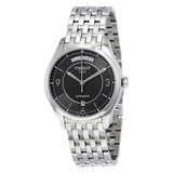 Tissot T Classic T One Automatic Grey Dial Silver Steel Strap Watch For Men - T038.430.11.067.00 Authentic Buy Shop Now
