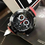 Tissot T Race Chronograph Black Dial Red Rubber Strap Watch for Men - T048.417.27.057.01 Authentic Buy Shop Now