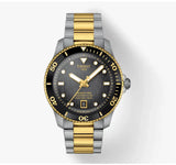 Tissot Seastar 1000 Black Dial Two Tone Steel Strap Watch for Women - T120.210.22.051.00 Authentic Buy Shop Now