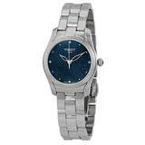 Tissot T Wave II Blue Dial Silver Steel Strap Watch For Women - T112.210.11.046.00 Authentic Buy Shop Now