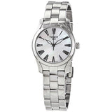 Tissot T Wave T Lady Mother of Pearl Dial Silver Steel Strap Watch For Women - T112.210.11.113.00 Authentic Buy Shop Now