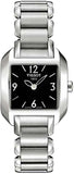 Tissot T Wave Black Dial Silver Steel Strap Watch for Women - T02.1.285.52 Authentic Buy Shop Now