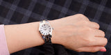 Tissot T Wave Mother of Pearl Dial Two Tone Steel Strap Watch For Women - T112.210.22.113.01 Authentic Buy Shop Now