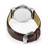 Tissot T Classic Dream White Dial Brown Leather Strap Watch for Men - T033.410.16.013.01 Authentic Buy Shop Now