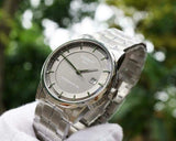 Tissot Luxury Powermatic 80 Grey Dial Silver Steel Strap Watch for Men - T086.407.11.061.00 Authentic Buy Shop Now