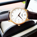 Tissot T Classic Tradition White Dial Brown Leather Strap Watch For Men - T063.610.36.037.00 Authentic Buy Shop Now