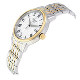 Tissot T Classic Carson Quartz White Dial Two Tone Steel Strap Watch for Men - T085.410.22.013.00 Authentic Buy Shop Now