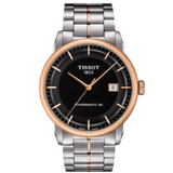 Tissot Luxury Powermatic 80 Black Dial Silver Steel Strap Watch For Men - T086.407.22.051.00 Authentic Buy Shop Now