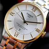 Tissot Chemin Des Tourelles Powermatic 80 Silver Dial Two Tone Steel Strap Watch For Men - T099.407.22.038.00 Authentic Buy Shop Now