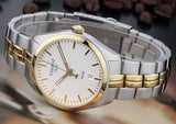 Tissot T Classic PR 100 White Dial Two Tone Steel Strap Watch for Men - T101.410.22.031.00 Authentic Buy Shop Now