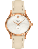 Tissot T Lady Bella Ora Mother of Pearl Dial Cream Leather Strap Watch for Women - T103.310.36.111.00 Authentic Buy Shop Now