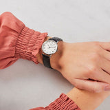 Tissot Everytime Small White Dial Black Leather Strap Watch For Women - T109.210.16.033.00 Authentic Buy Shop Now