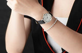 Tissot Everytime Small White Dial Black Leather Strap Watch For Women - T109.210.16.033.00 Authentic Buy Shop Now