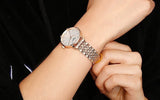 Tissot T Classic Everytime Small White Dial Rose Gold Mesh Bracelet Watch For Women - T109.210.33.031.00 Authentic Buy Shop Now