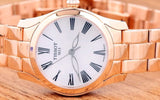Tissot T Wave Mother of Pearl Dial Rose Gold Steel Strap Watch For Women - T112.210.33.113.00 Authentic Buy Shop Now