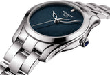 Tissot T Wave Donna Blue Dial Silver Steel Strap Watch For Women - T112.210.11.041.00 Authentic Buy Shop Now