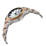 Tissot T Wave Mother of Pearl Dial Two Tone Steel Strap Watch For Women - T112.210.22.113.01 Authentic Buy Shop Now