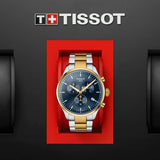 Tissot Chrono XL Classic Blue Dial Two Tone Steel Strap Watch for Men - T116.617.22.041.00 Authentic Buy Shop Now