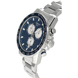 Tissot Supersport Chrono Blue Dial Silver Steel Strap Watch For Men - T125.617.11.041.00 Authentic Buy Shop Now