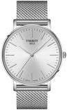 Tissot Everytime Gent Silver Dial Silver Mesh Bracelet Watch for Men - T143.410.11.011.00 Authentic Buy Shop Now