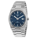 Tissot PRX Powermatic 80 Blue Dial Silver Steel Strap Watch For Men - T137.407.11.041.00 Authentic Buy Shop Now