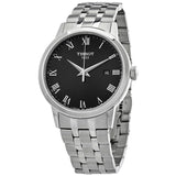 Tissot Classic Dream Black Dial Silver Steel Strap Watch For Men - T129.410.11.053.00 Authentic Buy Shop Now