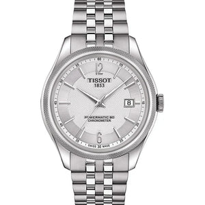 Tissot Ballade Powermatic 80 Cosc Silver Dial Silver Steel Strap Watch For Men - T108.408.11.037.00 Authentic Buy Shop Now