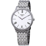 Tissot T Classic Tradition 5.5 White Dial Watch For Men - T063.409.11.018.00 Authentic Buy Shop Now