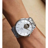 Tissot Tradition Powermatic 80 Open Heart Automatic Watch For Men - T063.907.11.038.00 Authentic Buy Shop Now