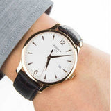 Tissot T Classic Tradition White Dial Brown Leather Strap Watch For Men - T063.610.36.037.00 Authentic Buy Shop Now