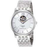 Tissot Tradition Powermatic 80 Open Heart Automatic Watch For Men - T063.907.11.038.00 Authentic Buy Shop Now