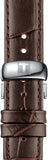 Tissot T Classic Tradition 5.5 Quartz White Dial Brown Leather Strap Watch For Men - T063.409.16.018.00 Authentic Buy Shop Now