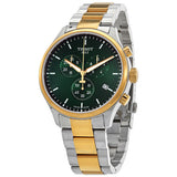 Tissot T Sport Chrono XL Classic Green Dial Two Tone Steel Strap Watch for Men - T116.617.22.091.00 Authentic Buy Shop Now
