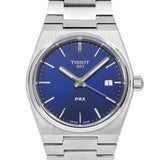 Tissot PRX Blue Dial Silver Steel Strap Watch For Men - T137.210.11.041.00 Authentic Buy Shop Now