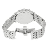 Tissot T Classic Tradition Chronograph Black Dial Silver Steel Strap Watch For Men - T063.617.11.067.00 Authentic Buy Shop Now