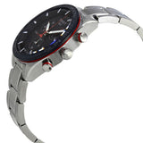 Tissot T Sport PRS 516 Chronograph Black Dial Silver Steel Strap Watch For Men - T100.417.11.051.01 Authentic Buy Shop Now