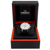 Tissot Chrono XL Silver Dial Brown Leather Strap Watch For Men - T116.617.16.037.00 Authentic Buy Shop Now