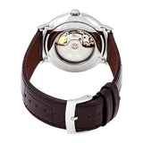 Tissot T-Classic Powermatic 80 Silver Dial Brown Leather Strap Watch For Men - T122.407.16.031.00 Authentic Buy Shop Now