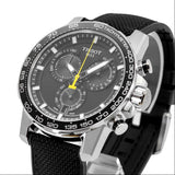 Tissot Supersport Chrono Black Dial Black Nylon Strap Watch for Men - T125.617.17.051.02 Authentic Buy Shop Now