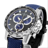 Tissot Supersport Chrono Black Dial Blue Nylon Strap Watch for Men - T125.617.17.051.03 Authentic Buy Shop Now