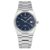 Tissot PRX Powermatic 80 Blue Dial Silver Steel Strap Watch for Men - T137.407.11.041.00 Authentic Buy Shop Now