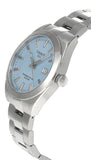 Tissot Gentleman Powermatic 80 Silicium Ice Blue Silver Steel Strap Watch For Men - T127.407.11.351.00 Authentic Buy Shop Now