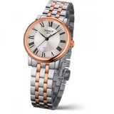 Tissot Carson Premium White Dial Two Tone Steel Strap Watch For Men - T122.410.22.033.00 Authentic Buy Shop Now