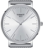 Tissot Everytime Gent Silver Dial Silver Mesh Bracelet Watch for Men - T143.410.11.011.00 Authentic Buy Shop Now